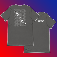 Load image into Gallery viewer, Doc Brown Ladder Tee: Black, Grey, Red, Blue