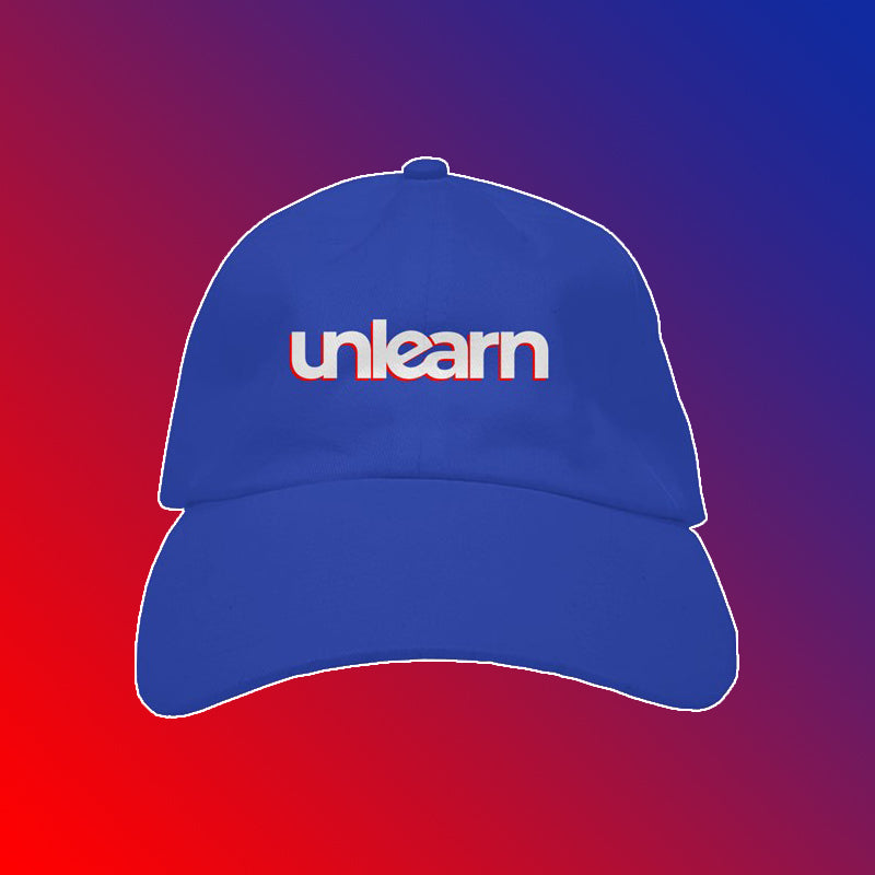 Unlearn Dad Hat: Blue